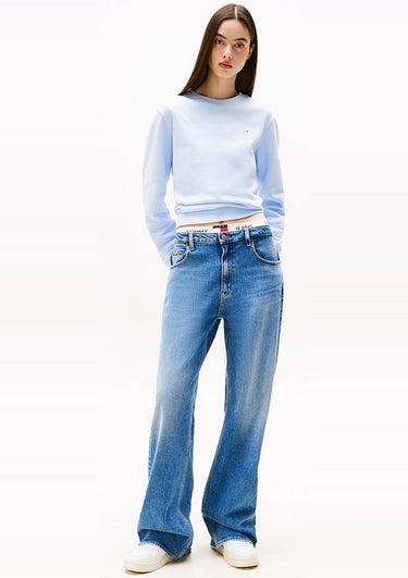 DW0DW20062 1A5 | Mia Relaxed Straight Leg Jeans mit mittelhohem Bund